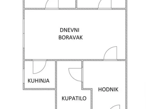 Sale, two bedroom apartment, 50m², Uciteljsko Naselje, Zvezdara Sve Podlokacije - image 14