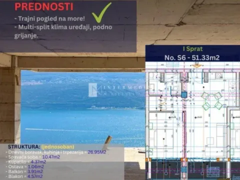 Sale, one bedroom apartment, 51m², Topla, Herceg Novi - image 3