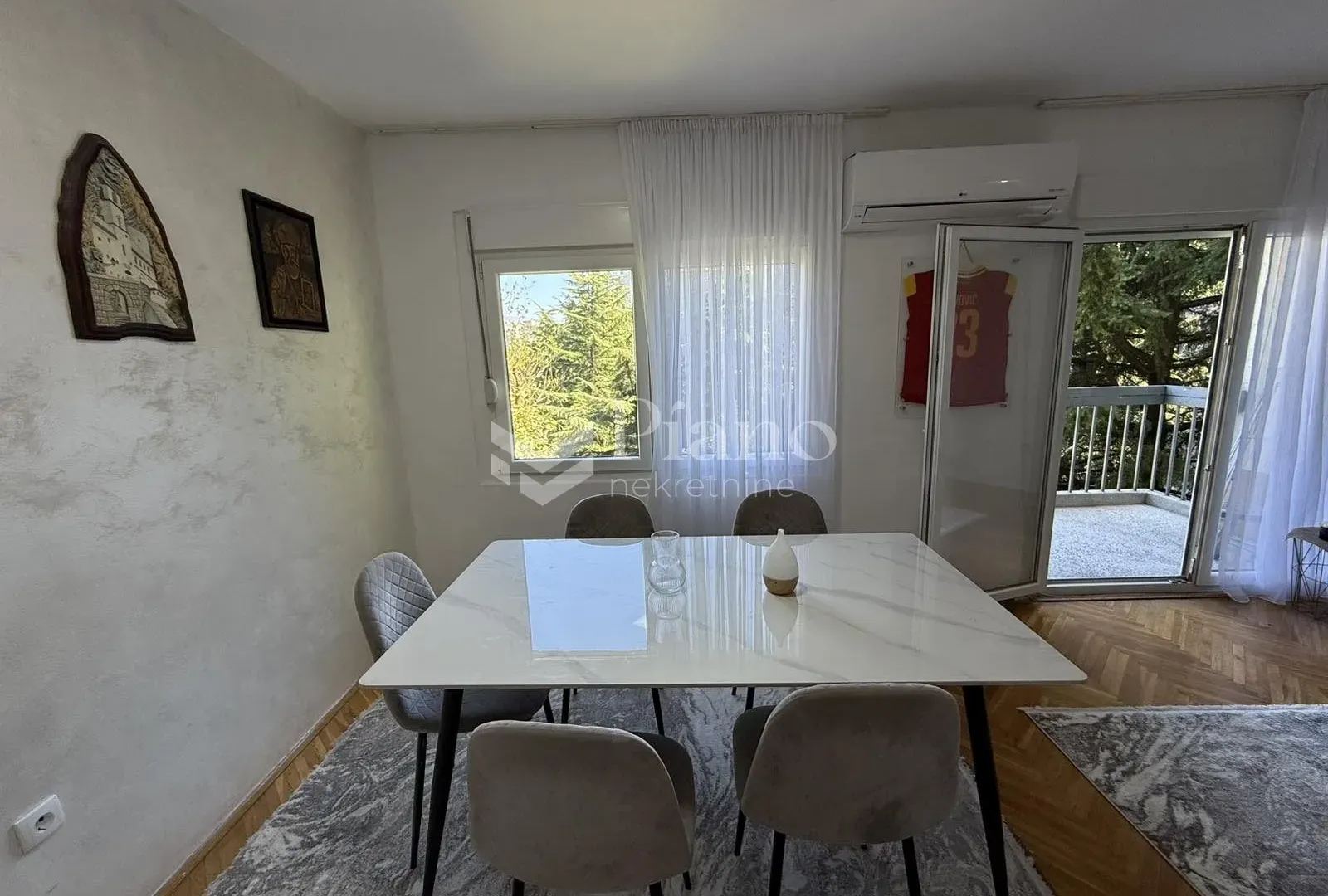 Rent, two bedroom apartment, 80m², Zabjelo, Podgorica