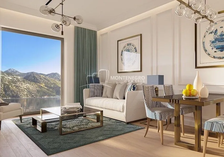 Prodaja, jednosoban stan, 50m², Risan, Kotor