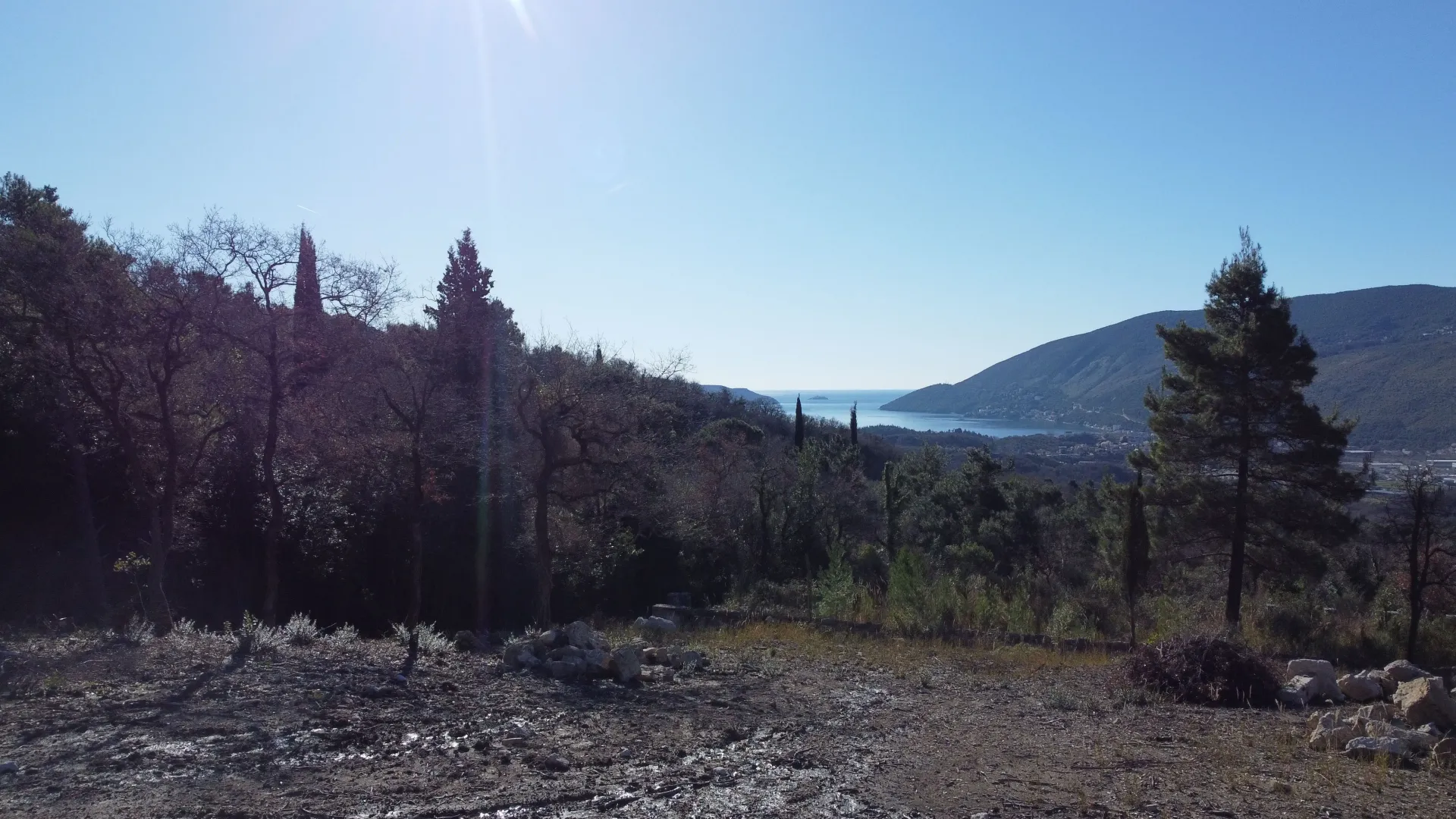 Prodaja, plac, 800m², Mojdež, Herceg Novi