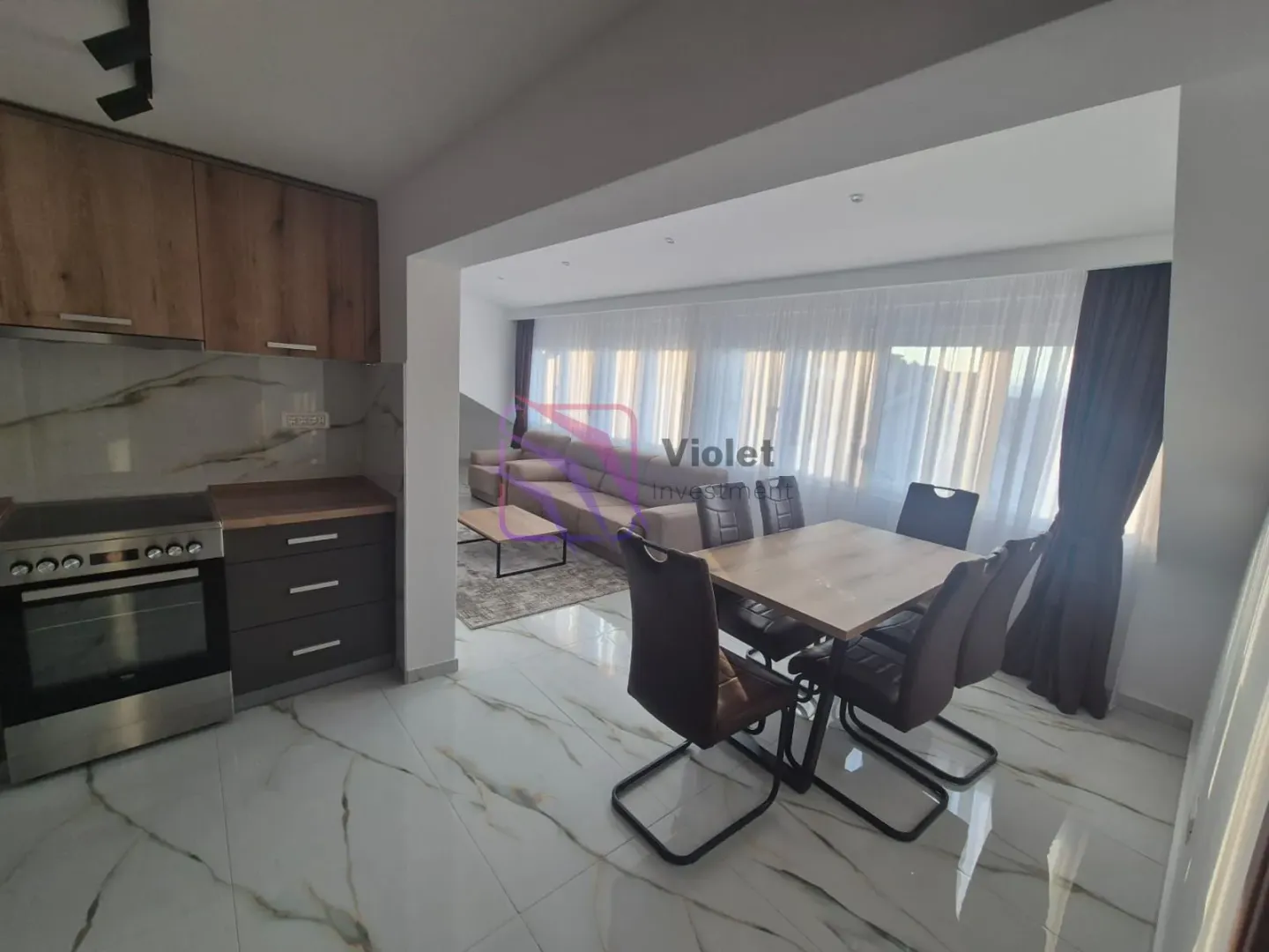 Izdavanje, jednosoban stan, 55m², Dalmatinska ulica, Podgorica