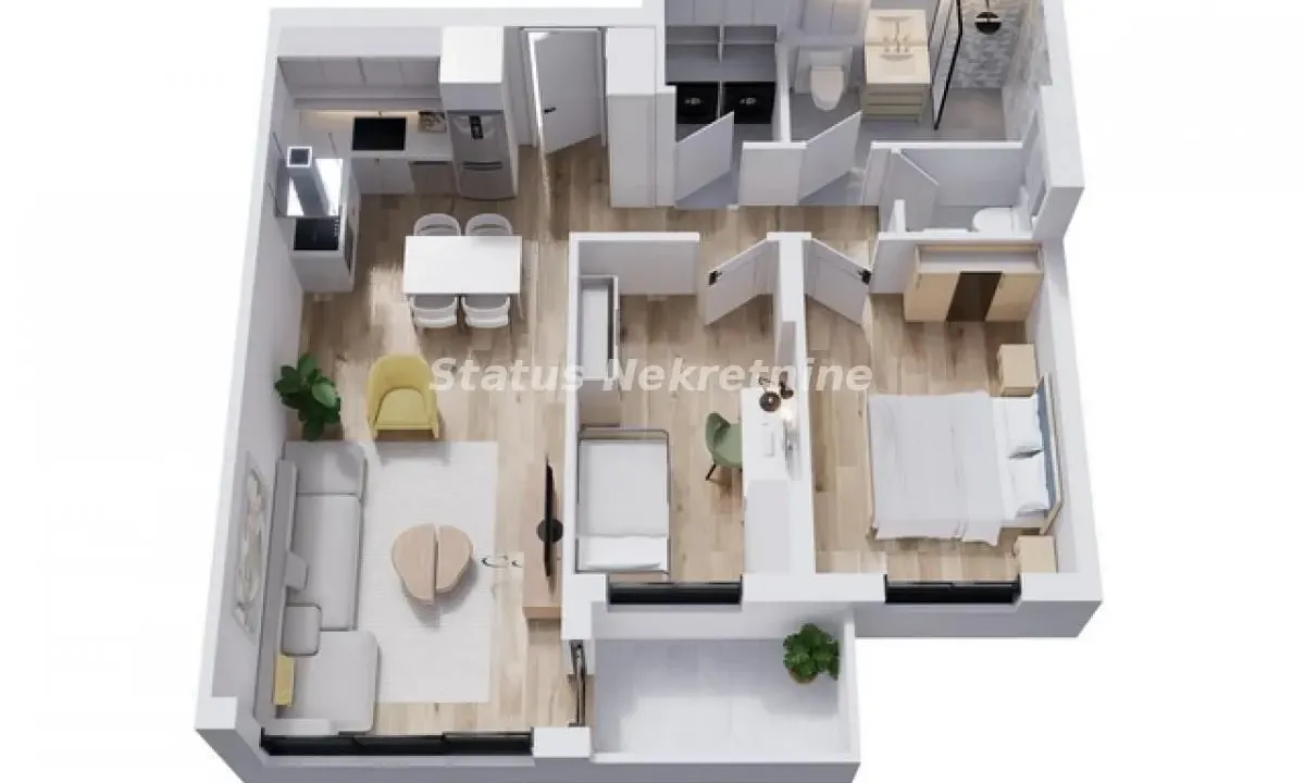 Prodaja, trosoban stan, 59m², Telep, Novi Sad Sve Podlokacije