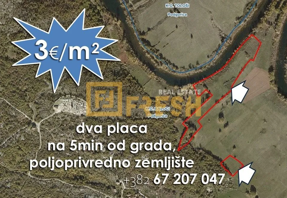 Sale, land lot, 26771m², Ostalo, Podgorica