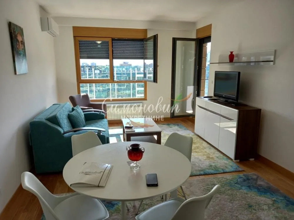 Rent, two bedroom apartment, 58m², Novi Beograd Blok 65, Novi Beograd Sve Podlokacije