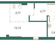 Sale, studio apartment, 27m², Centar, Kolašin - image 3