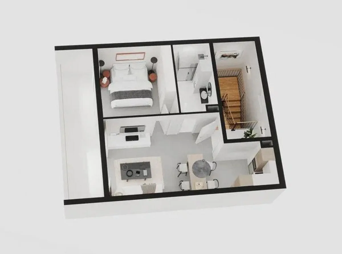 Prodaja, jednosoban stan, 56m², Tivat, Crna Gora