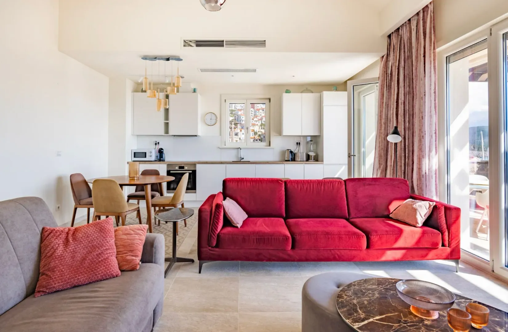 Rent, two bedroom apartment, 115m², Luštica Bay, Tivat