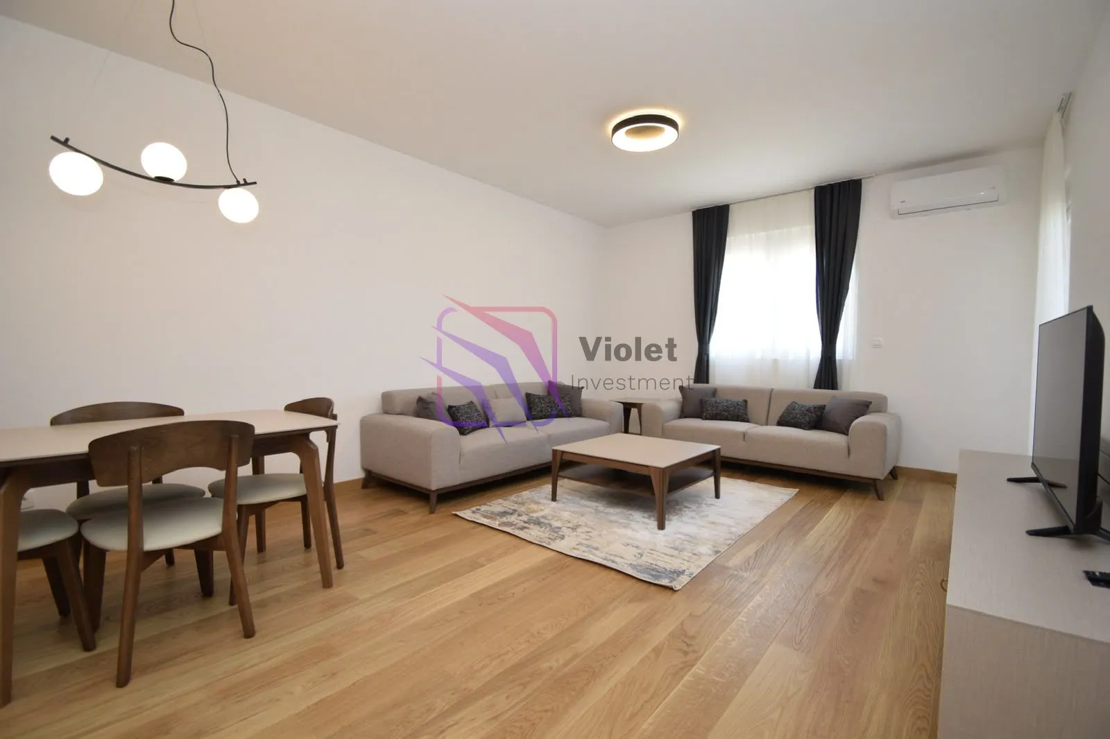 Izdavanje, dvosoban stan, 75m², New City, Podgorica