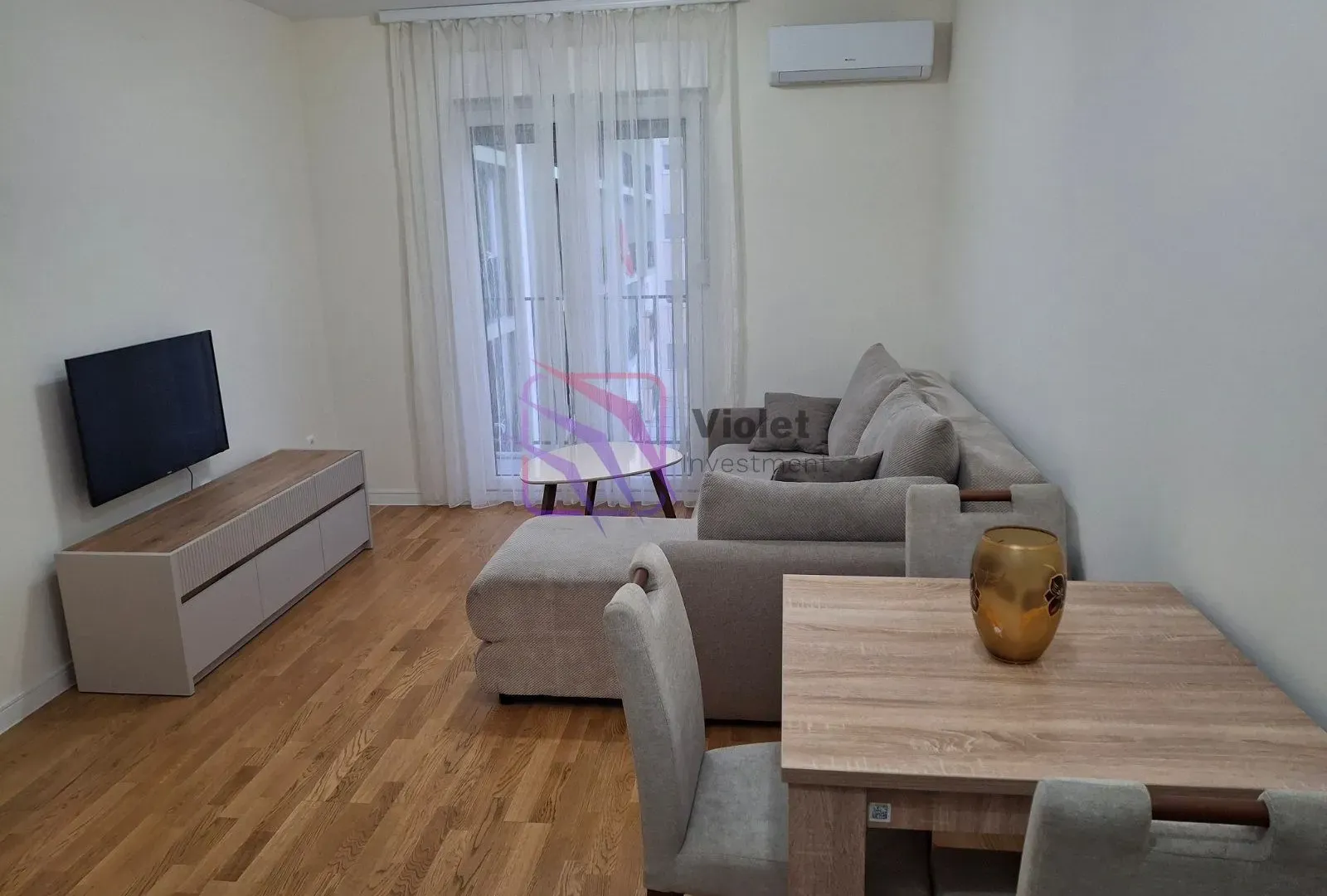 Rent, one bedroom apartment, 40m², Pobrežje, Podgorica