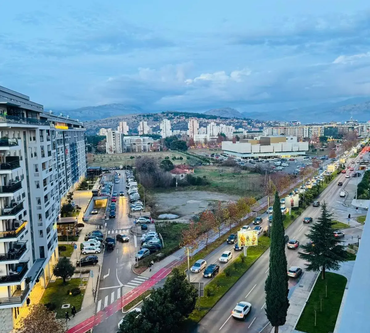 Rent, one bedroom apartment, 48m², Central Point, Podgorica