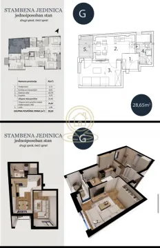 Prodaja, jednosoban stan, 27m², Pantelej, Niš - image 3