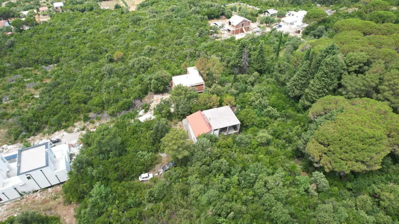 Prodaja, plac, 600m², Zagora, Kotor