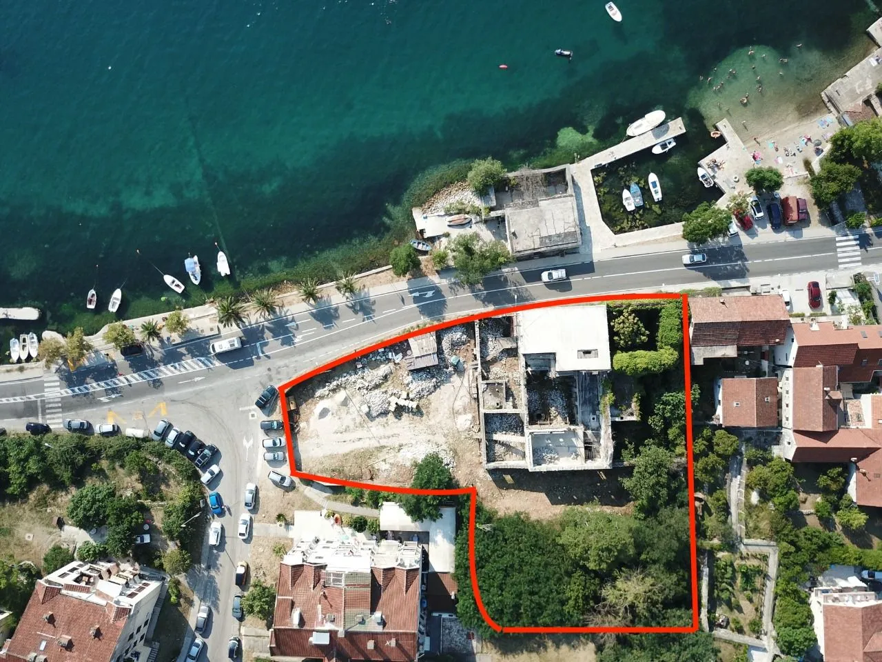 Prodaja, plac, 1800m², Risan, Kotor