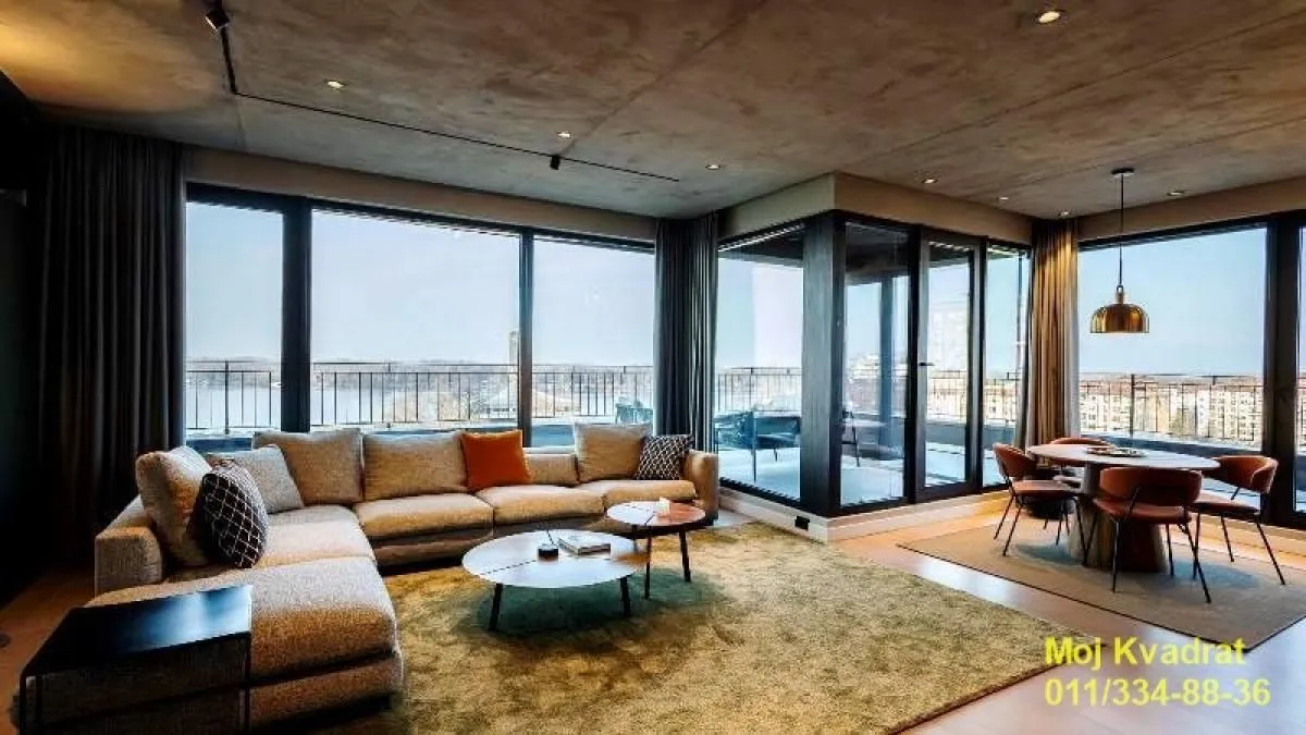 Rent, three bedroom apartment, 193m², Stari Grad, Beograd