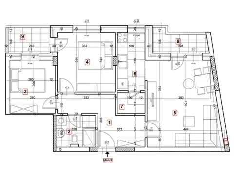 Sale, one bedroom apartment, 65m², Podbara, Novi Sad Sve Podlokacije - image 3