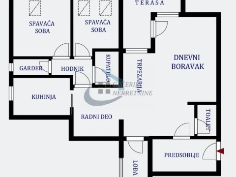 Prodaja, trosoban stan, 86m², Novi Beograd Blok 71, Novi Beograd Sve Podlokacije - image 5