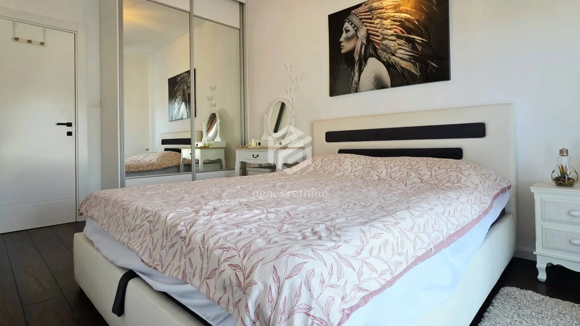 Rent, one bedroom apartment, 48m², Vezirov Most, Podgorica
