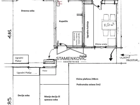 Prodaja, trosoban stan, 63m², Grbavica, Novi Sad Sve Podlokacije - image 2