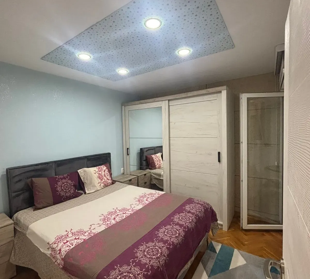 Rent, one bedroom apartment, 43m², Stari Aerodrom, Podgorica