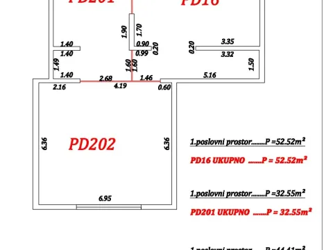 Rent, office space, 175m², City Kej, Podgorica - image 5