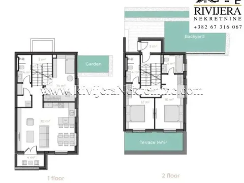 Prodaja, dvosoban stan, 86m², Bigova, Kotor - image 12