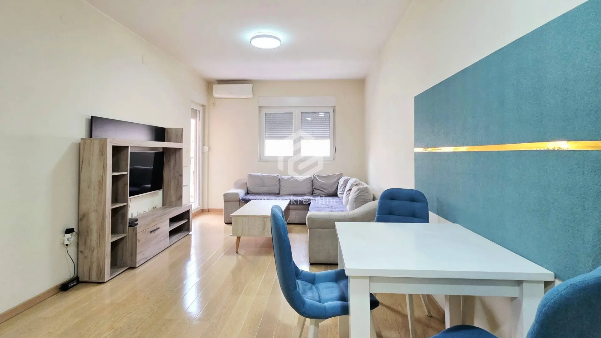 Izdavanje, jednosoban stan, 46m², City Kvart, Podgorica