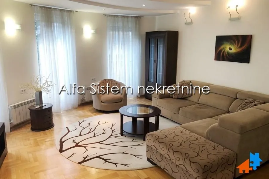 Izdavanje, trosoban stan, 110m², Savski Venac, Beograd