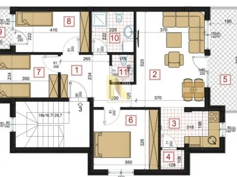 Prodaja, trosoban stan, 84m², Alibegovac, Petrovaradin - image 15