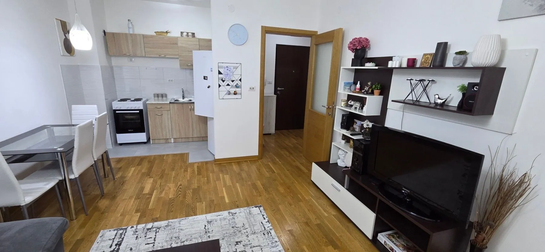 Rent, one bedroom apartment, 45m², City Kvart, Podgorica