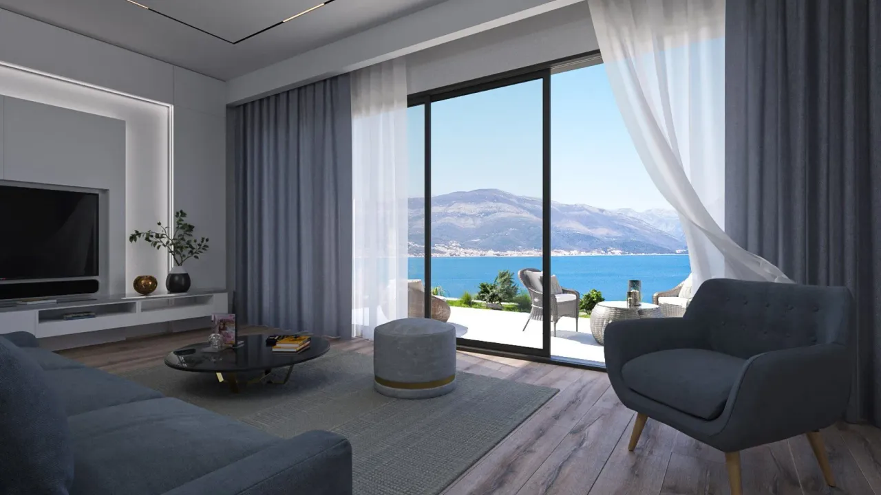 Prodaja, dvosoban stan, 130m², Krašići, Tivat