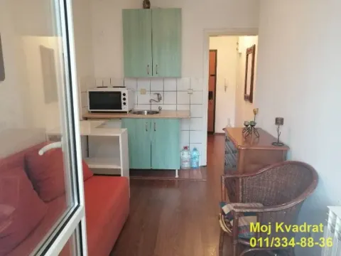 Izdavanje, garsonjera, 20m², Novi Beograd Blok 63, Novi Beograd Sve Podlokacije