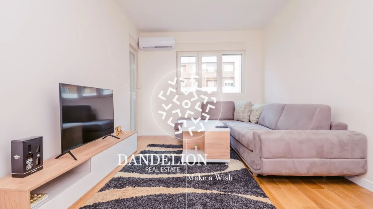 Rent, one bedroom apartment, 52m², Central Point, Podgorica