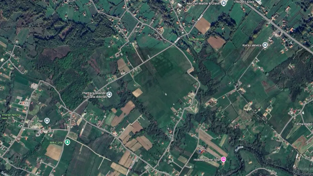 Prodaja, plac, 2333m², Jastreb, Danilovgrad