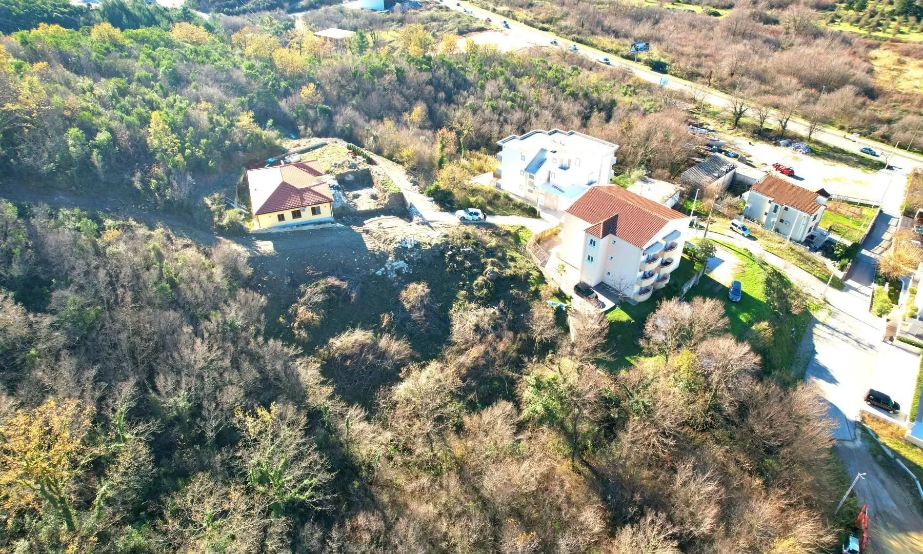 Prodaja, plac, 1250m², Prijevor, Budva