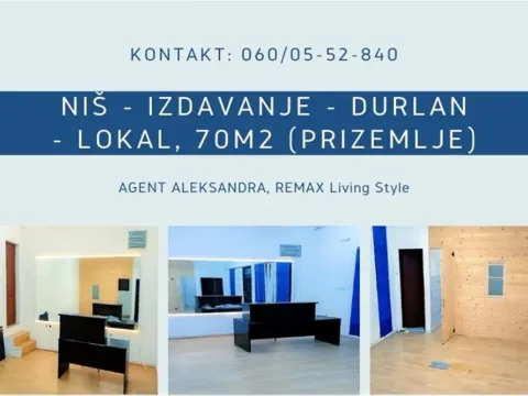 Izdavanje, poslovni prostor, 70m², Durlan, Niš - image 5
