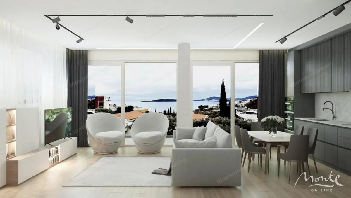 Sale, one bedroom apartment, 77m², Pržno, Budva