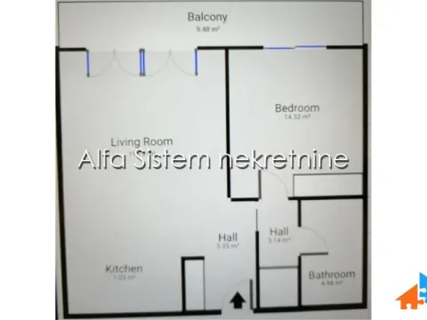 Izdavanje, dvosoban stan, 64m², Novi Beograd Blok 65, Novi Beograd Sve Podlokacije - image 12