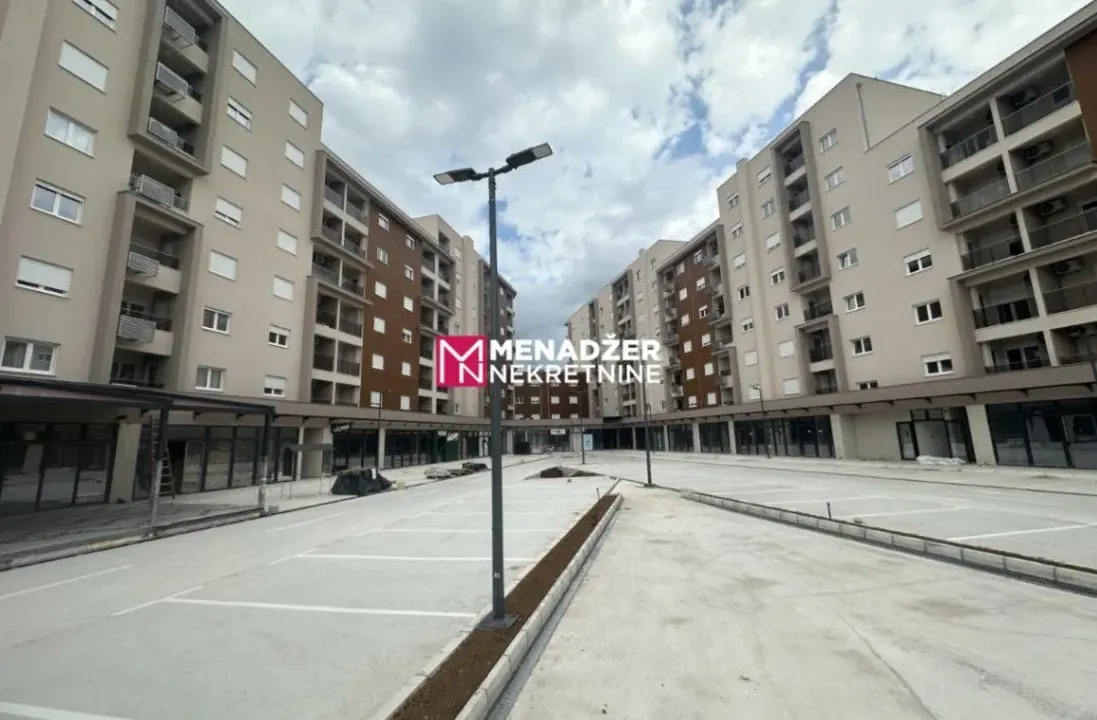 Izdavanje, jednosoban stan, 48m², Stari Aerodrom, Podgorica