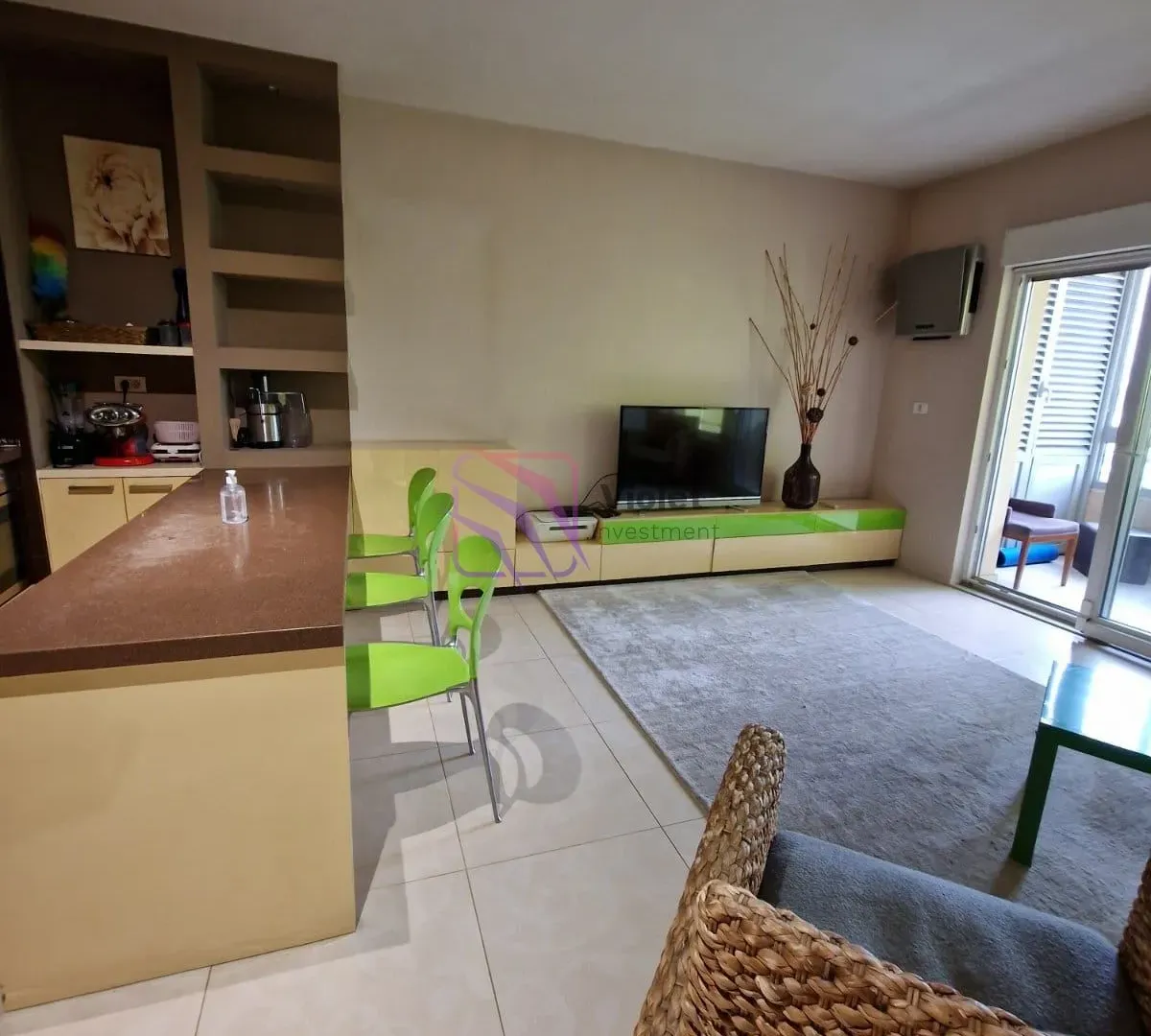 Rent, two bedroom apartment, 73m², City Kvart, Podgorica