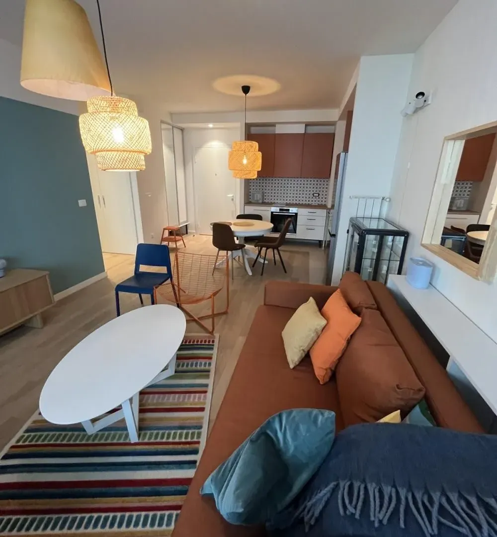 Rent, two bedroom apartment, 54m², Savski Venac, Beograd