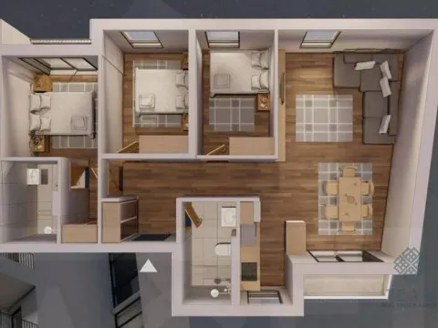 Prodaja, trosoban stan, 73m², Ilino, Bar - image 5