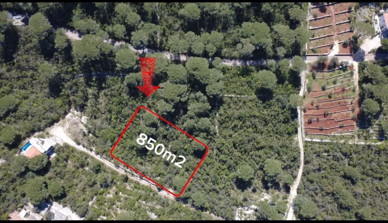 Prodaja, plac, 850m², Mirište, Herceg Novi