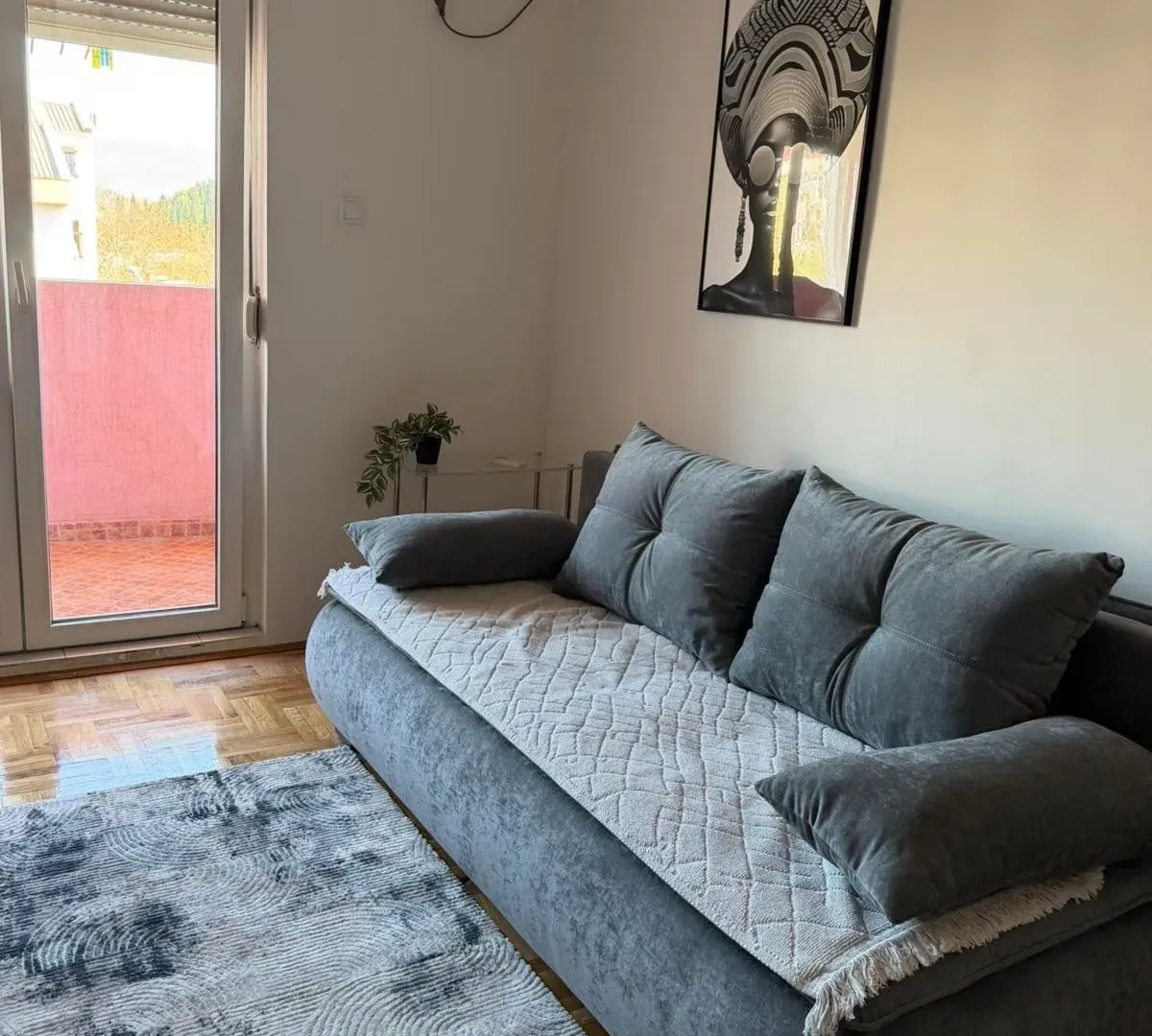 Rent, one bedroom apartment, 28m², Zabjelo, Podgorica