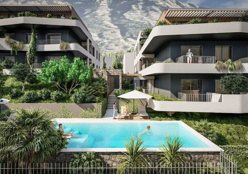 Sale, two bedroom apartment, 51m², Dobrota, Kotor
