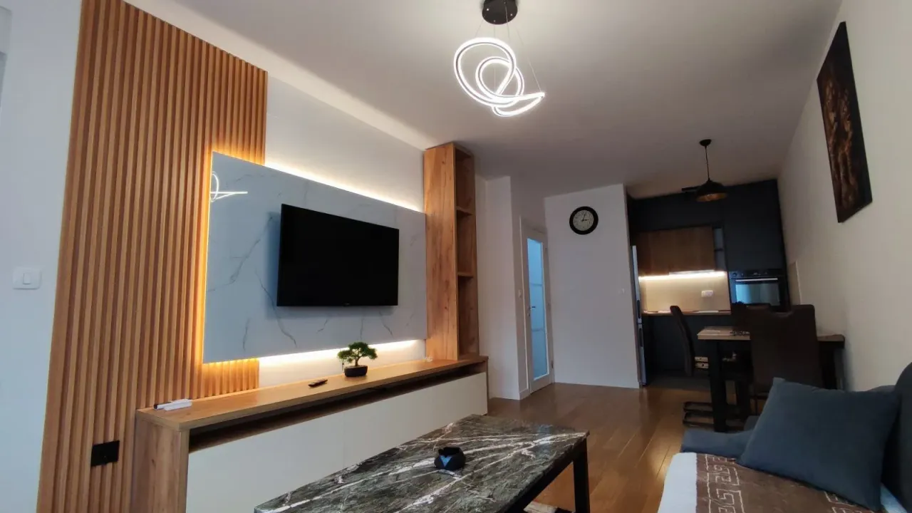 Rent, one bedroom apartment, 47m², Central Point, Podgorica