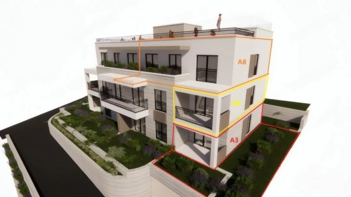 Sale, one bedroom apartment, 58m², Dobrota, Kotor