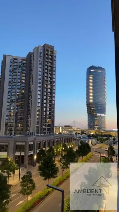 Izdavanje, jednosoban stan, 56m², Savski Venac, Beograd