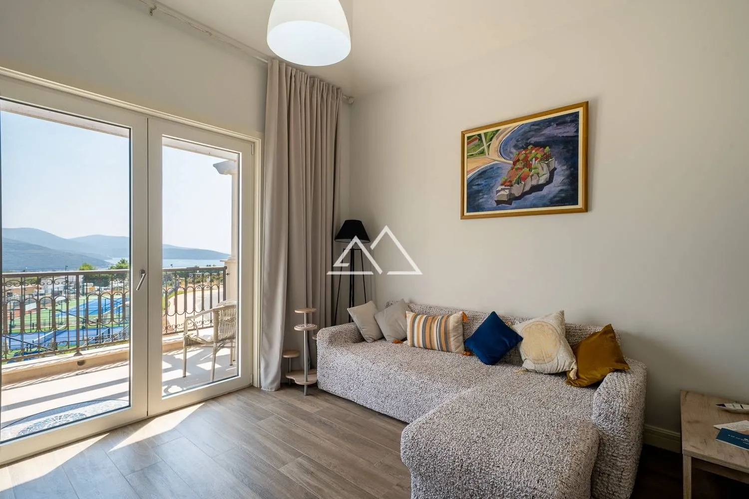 Prodaja, jednosoban stan, 54m², Luštica Bay, Tivat