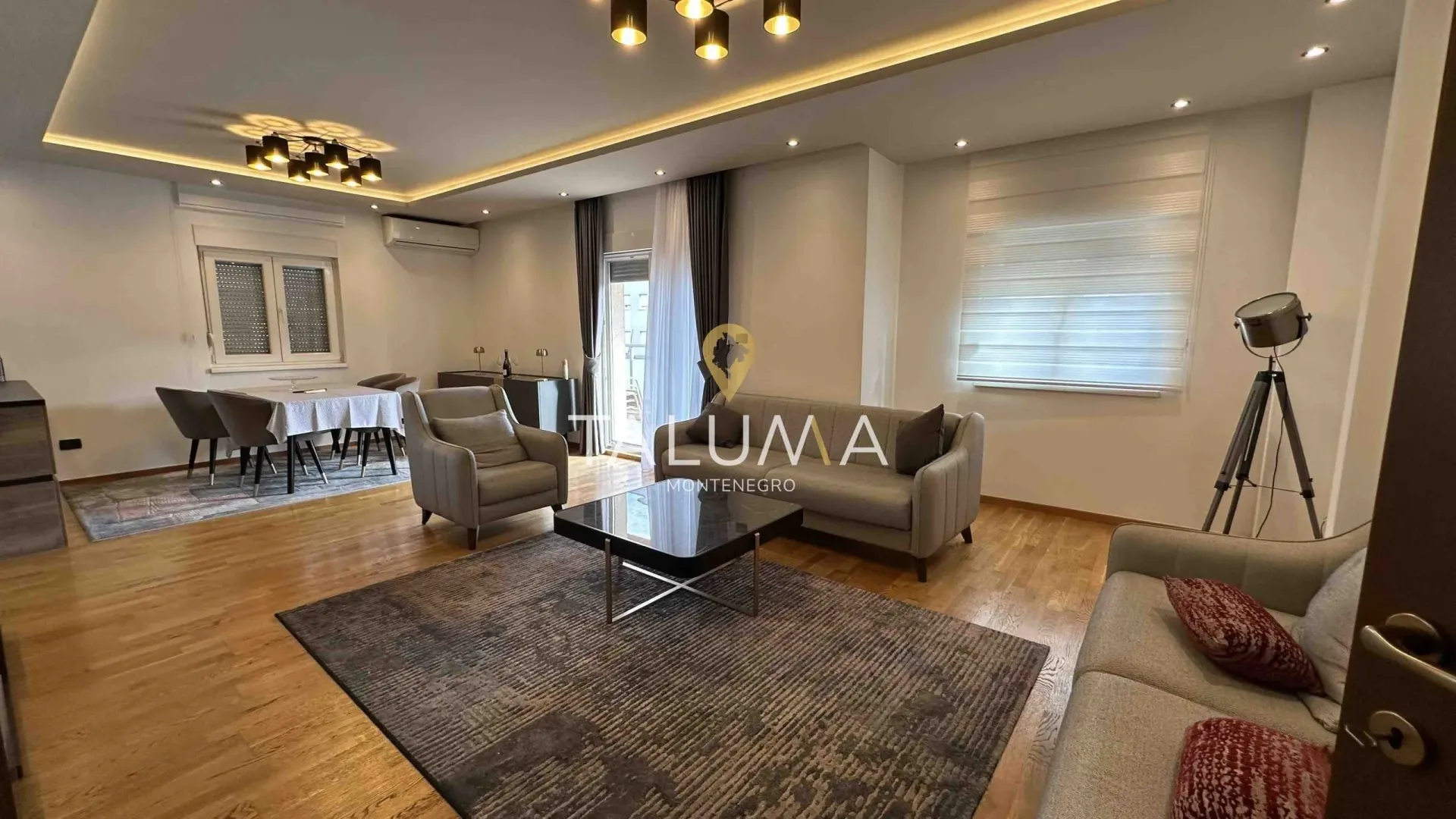 Izdavanje, dvosoban stan, 120m², City Kvart, Podgorica